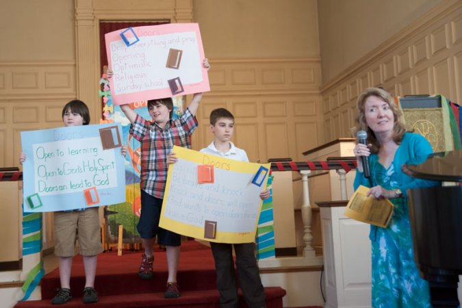 Church School presentations.