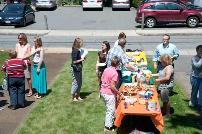 Parking Lot Picnic!