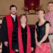 Jen and Brian joined the church on May 27, 2012