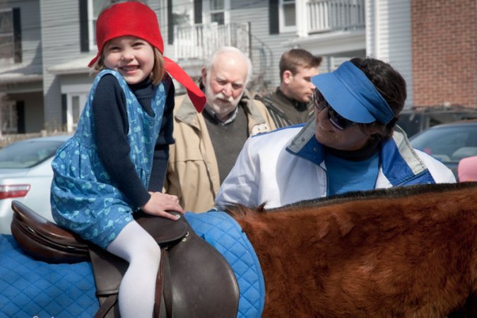 Pony rides and shouts of Hosanna!