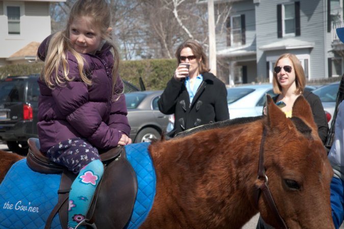 Pony rides and shouts of Hosanna!