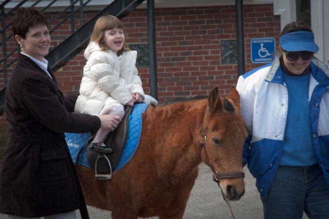 Pony rides and shouts of Hosanna!