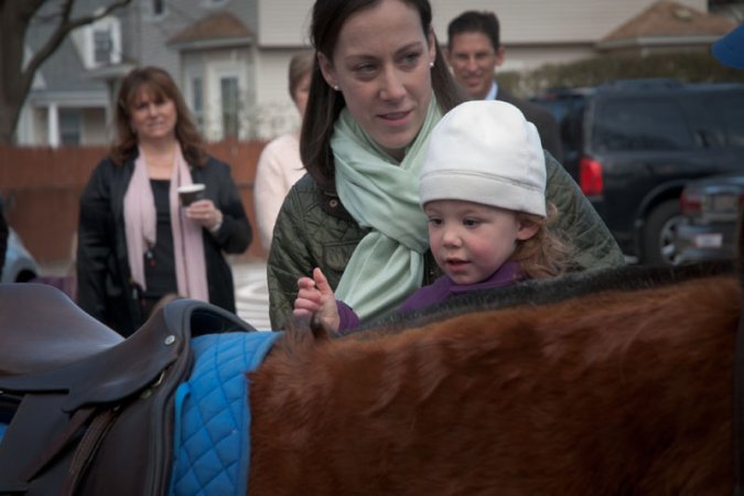 Pony rides and shouts of Hosanna!