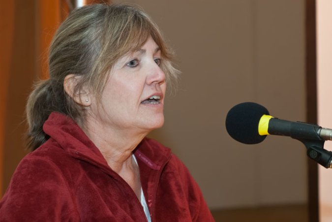 Susan spoke about the desserts and the kitchen.