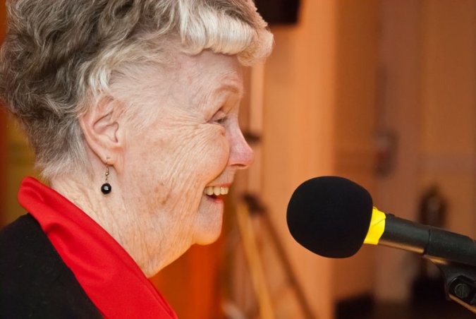 Dorothy demonstrated her gifts as a storyteller.