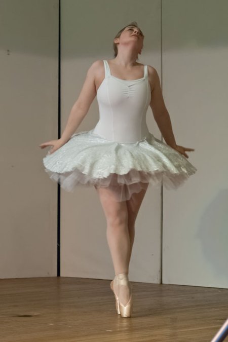 "The Dying Swan," ballet performance by Suzanne.