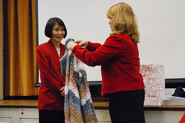 prayer shawl presentation