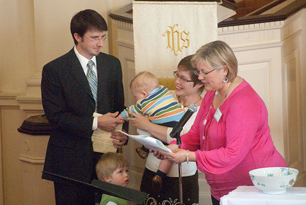 Wren Henry Halter Marean baptism