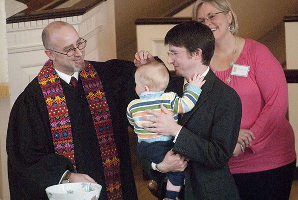 Wren Henry Halter Marean baptism