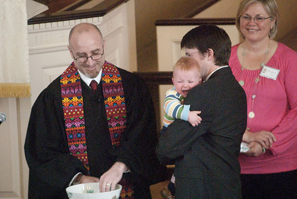 Wren Henry Halter Marean baptism