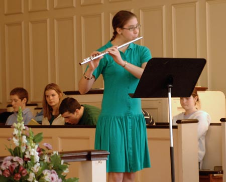 Christina, guest Youth Musician