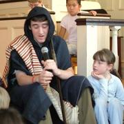 Andrew offers Children's Message