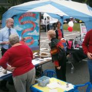 East Church display at 2011 Celebrate Milton